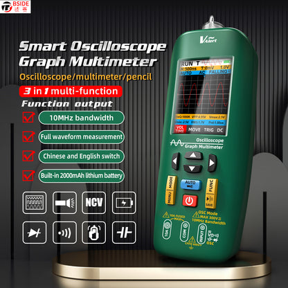 Smart Oscilloscope Graph Multimeter Handheld Instrument WO1